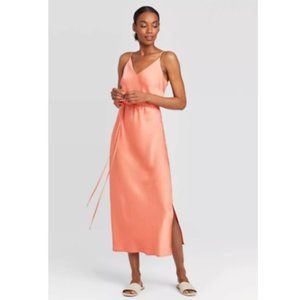 Sleeveless Tie Waist Slip Dress - Prologue